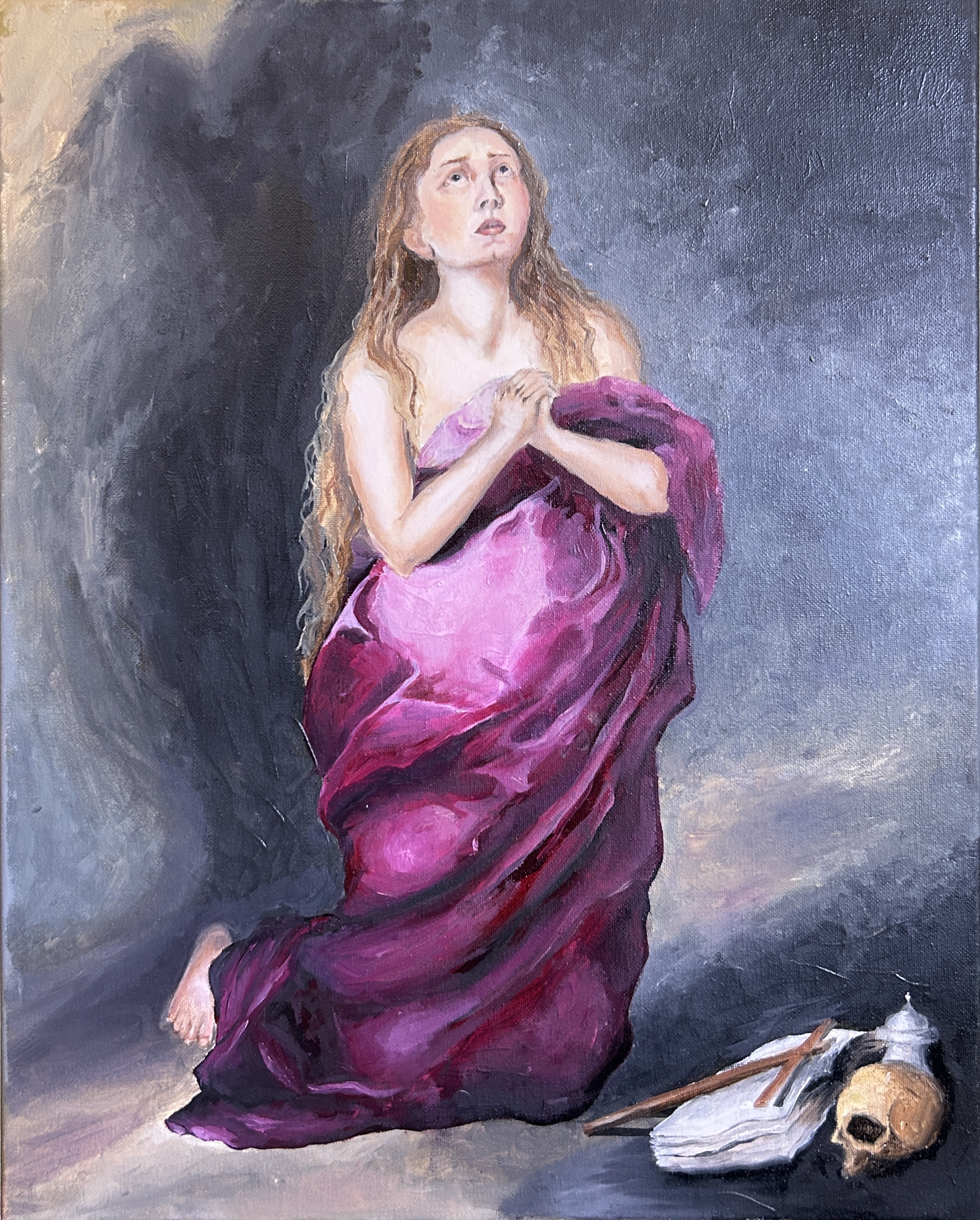 The Penitent Magdalene (Reproduction) 